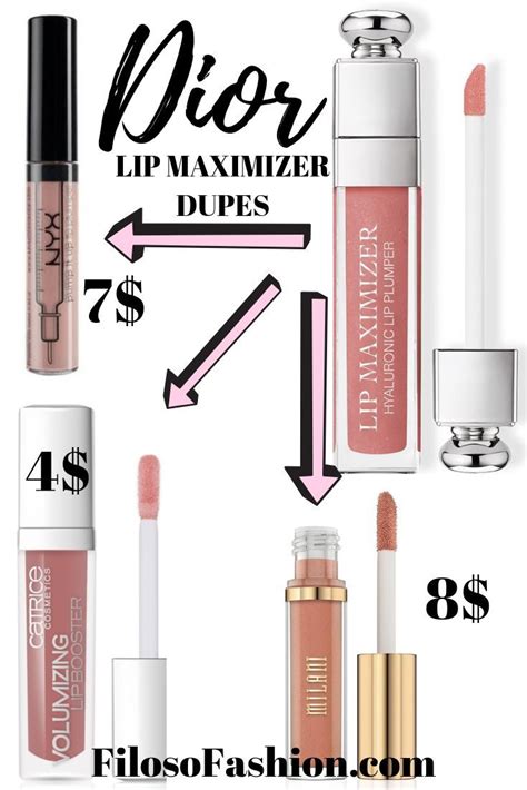 dior skin glow dupe|dior addict lip maximizer dupe.